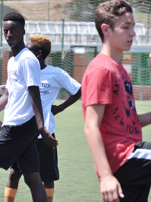 Campamento de verano de fútbol español en España