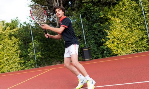 French immersion camp in Belgium - Tennis