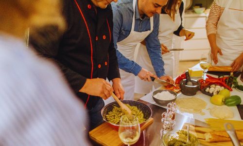 Learn French in France: Cooking + Wine Experience