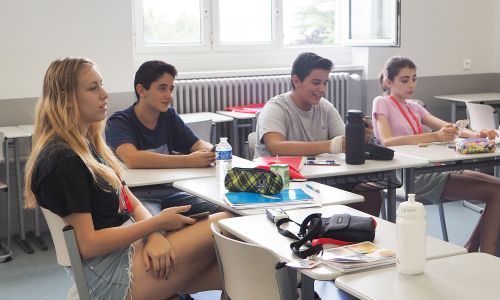 French Language camp in Paris -  Classroom