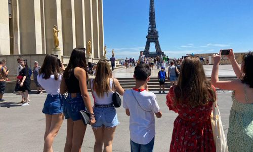 Campamento de Inmersión de Verano en París 