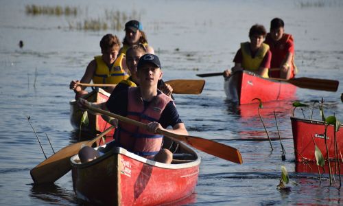 Campamento de verano para adolescentes en Canadá Campamento de verano inglés en Canadá - Kayak, Sup, Canoa