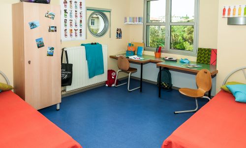 French Teen Summer Camp in Cannes - double room