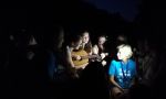 Campfire at the Teen Summer Camp in Berlin