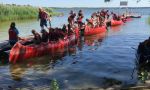 Watersports at the Teen Summer Camp in Berlin