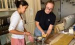 School year abroad in Italy - Cultural experiences of cooking pasta